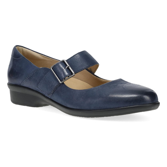 Collette | Burnished Nubuck | Navy - Pump - Dansko
