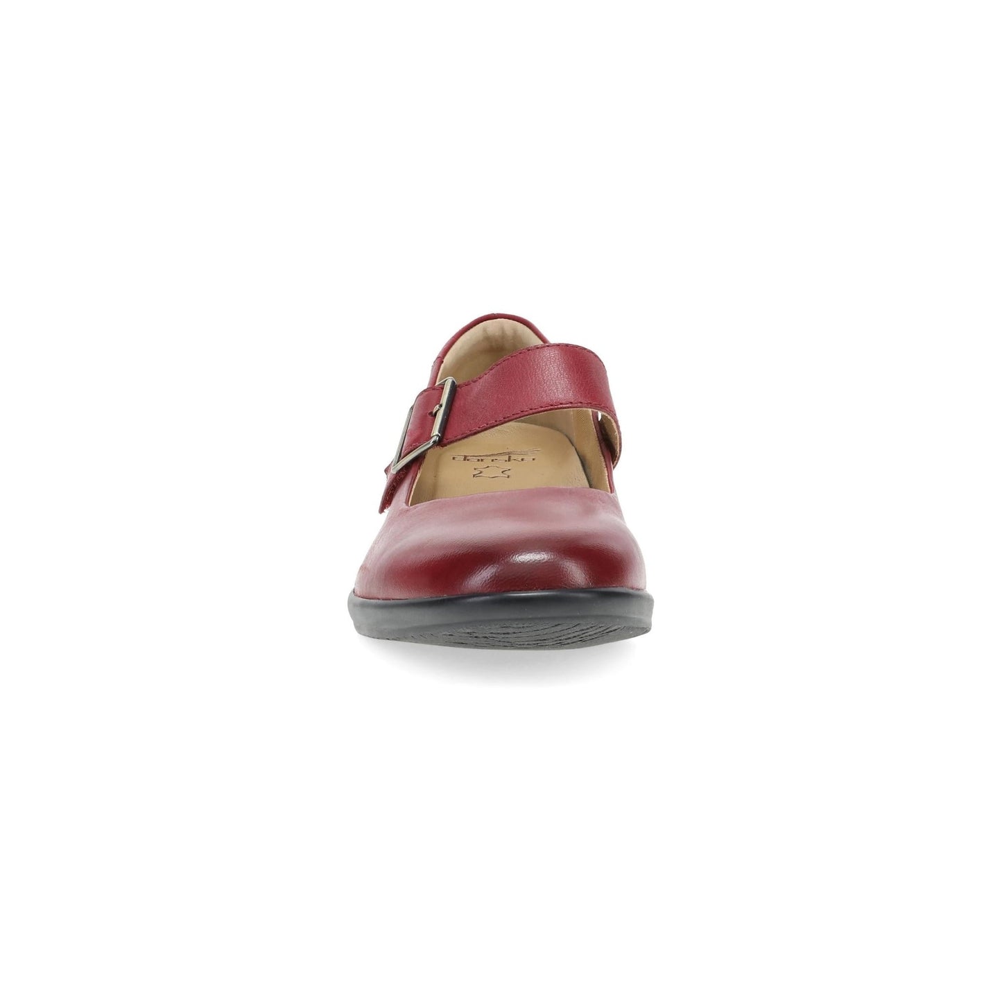 Collette | Burnished Nubuck | Red - shoe - Dansko