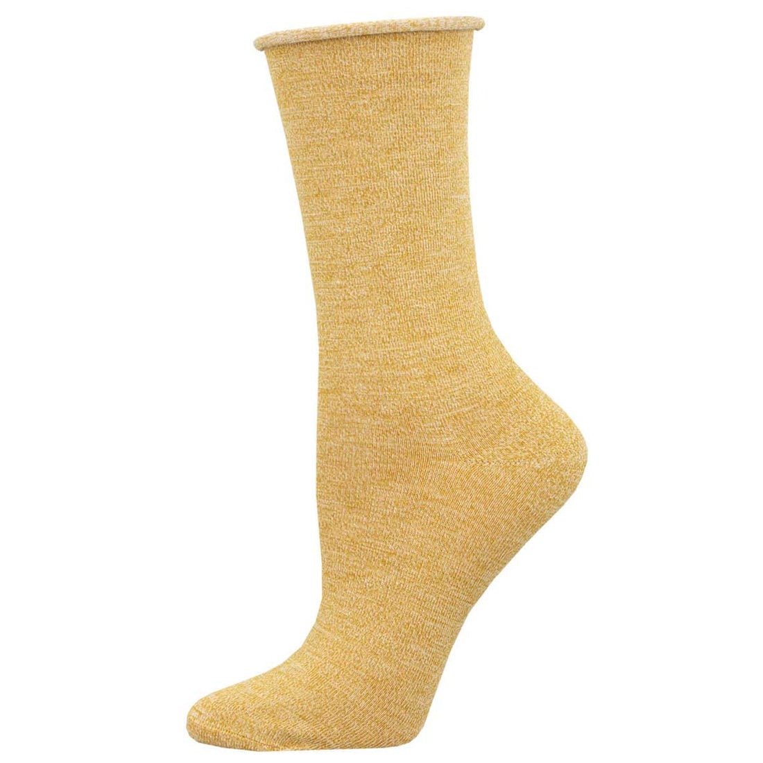 Comfort Solid Socks | Bamboo | Women | Hemp Heather - socks - Socksmith