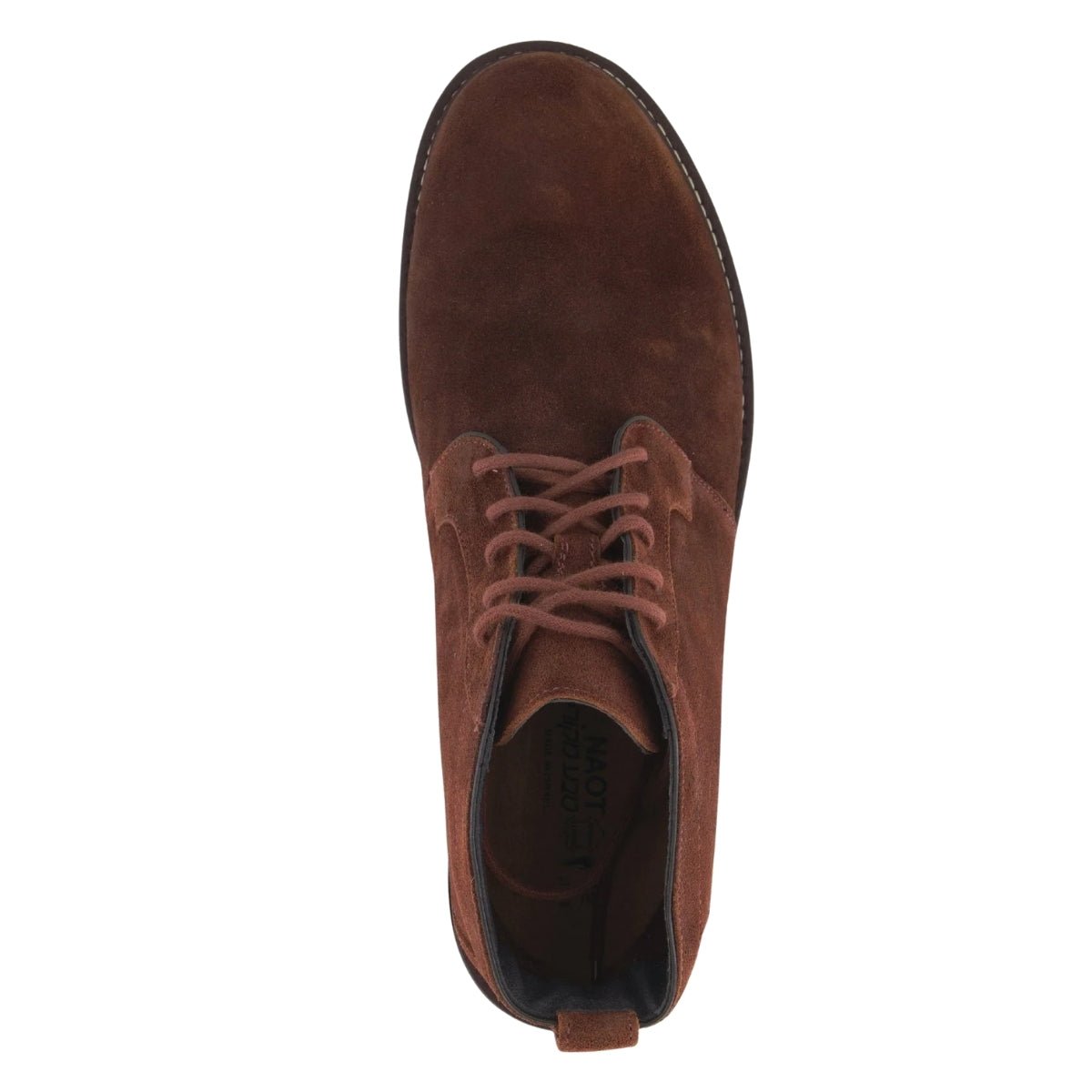 Commander | Men | Suede | Seal Brown - Boot - Naot