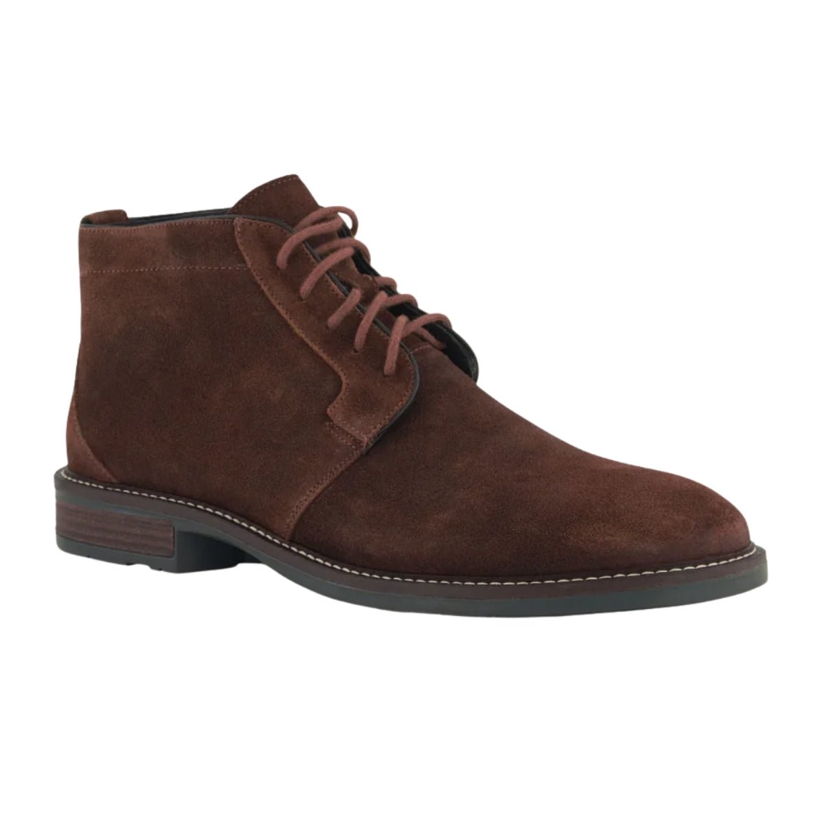 Commander | Men | Suede | Seal Brown - Boot - Naot