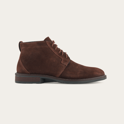 Commander | Suede | Seal Brown - Boot - Naot