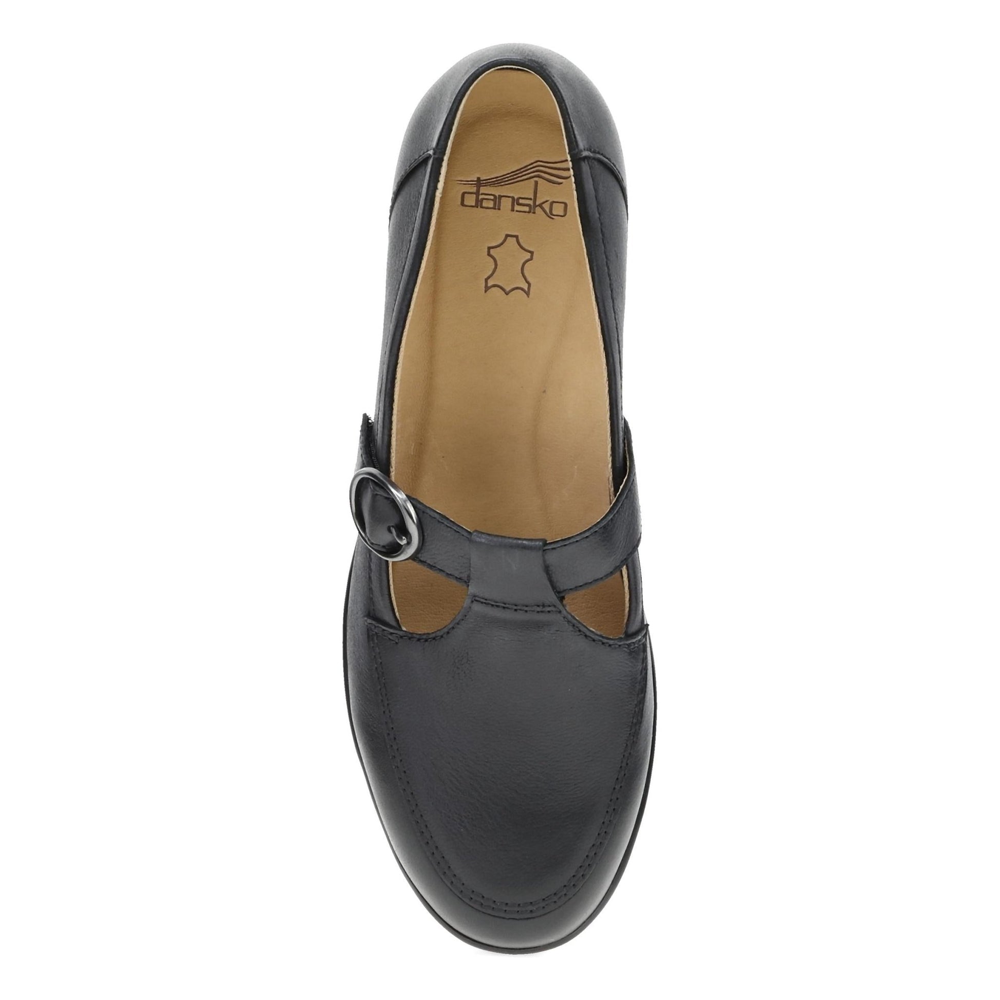 Constance | Leather | Black - shoe - Dansko