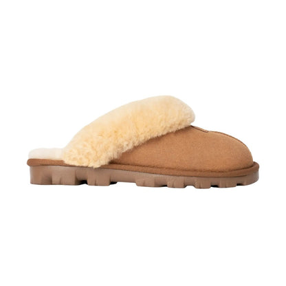 Coquette | Women | Suede/Sheepskin | Chestnut - Slipper - UGG