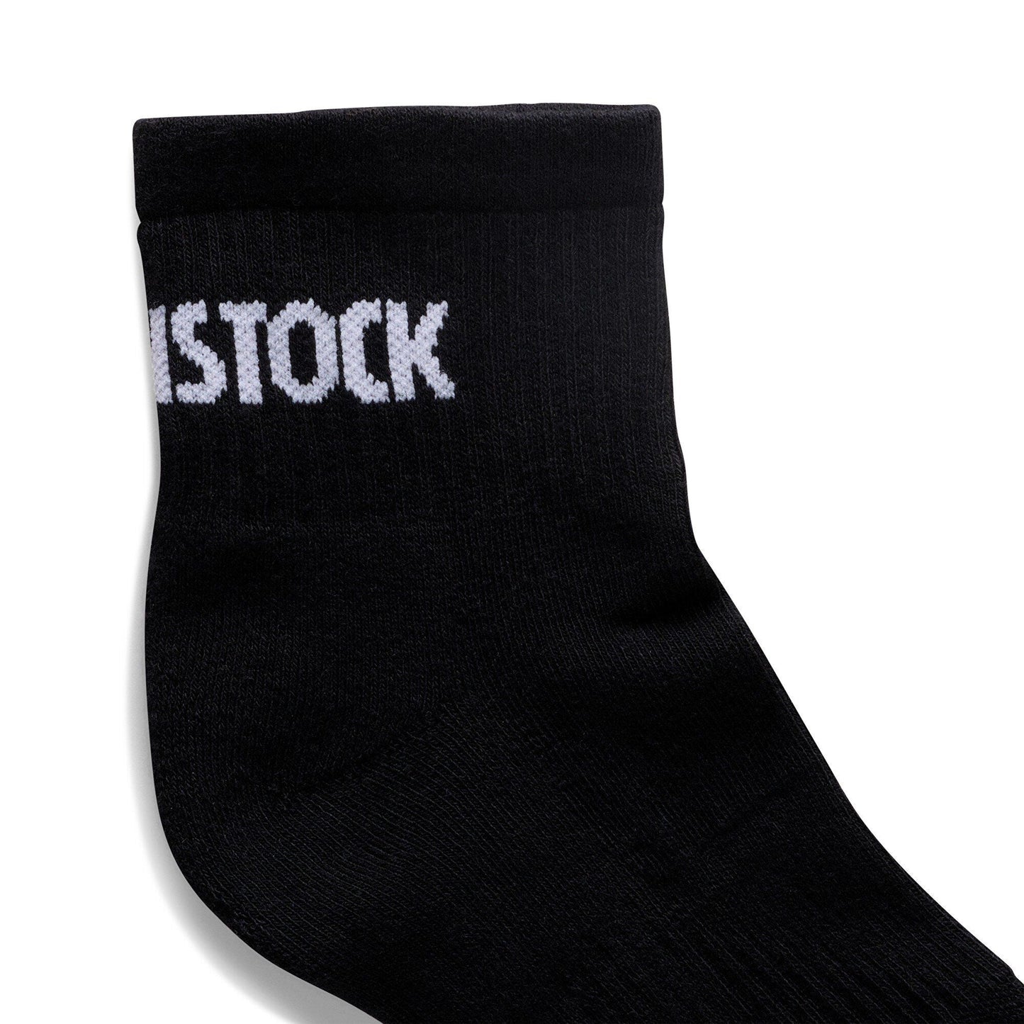 Cotton Crew Ankle Socks | Black/White - socks - Birkenstock