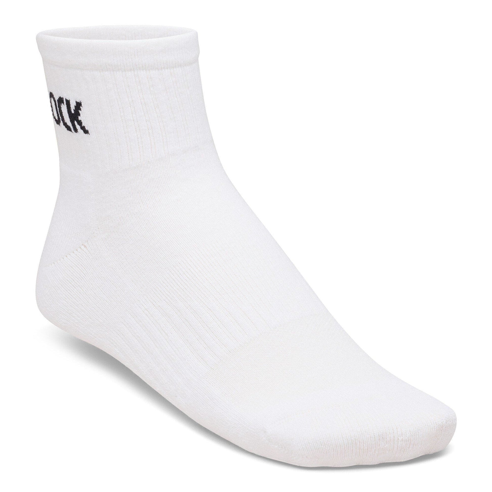 Cotton Crew Ankle Socks | White/Black - socks - Birkenstock