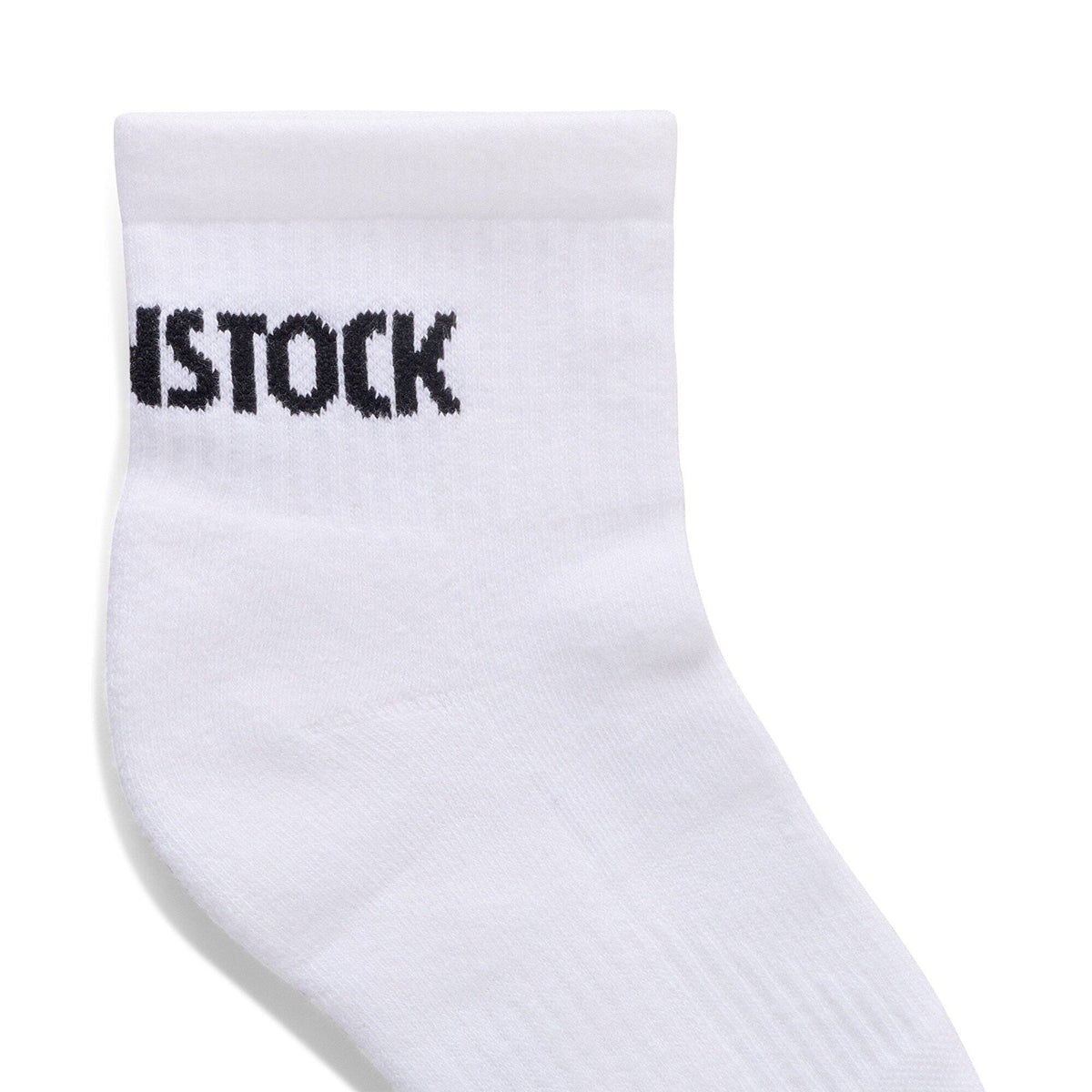 Cotton Crew Ankle Socks | White/Black - socks - Birkenstock