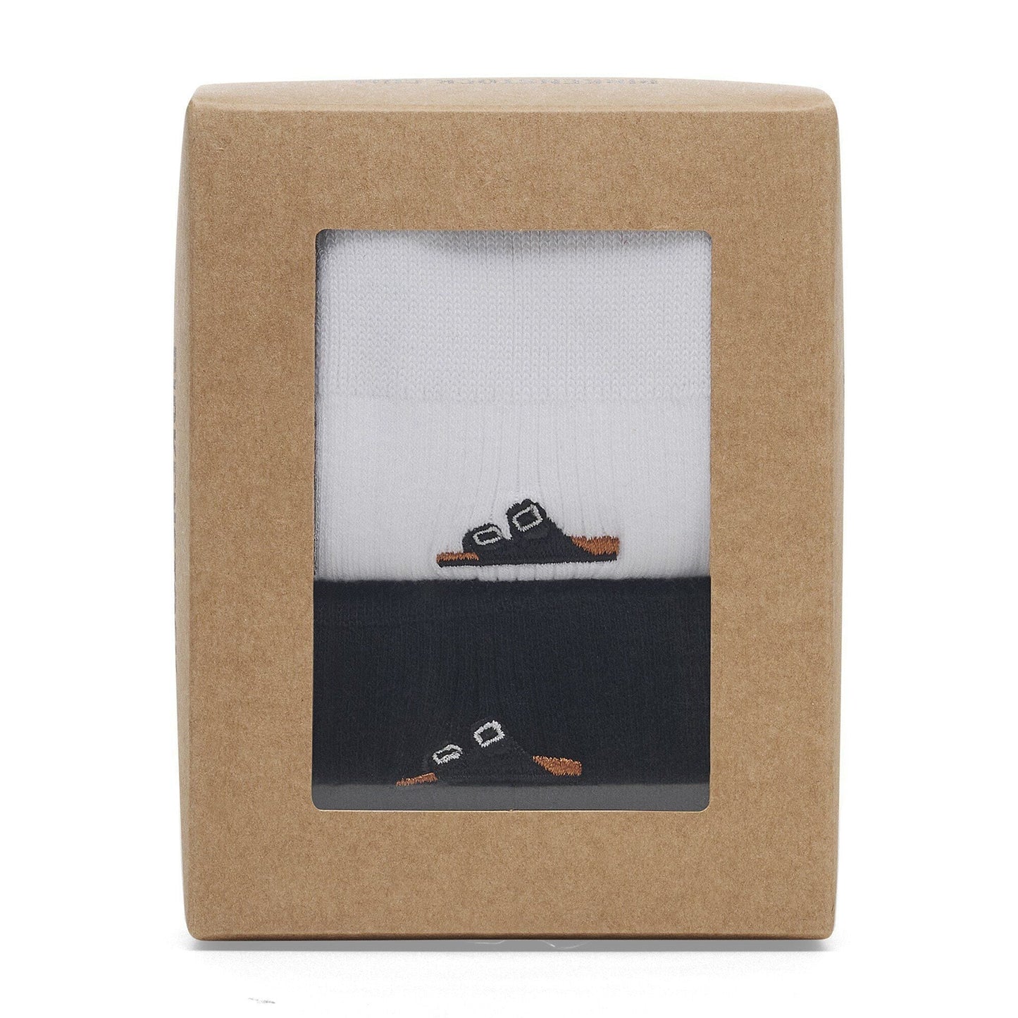 Cotton Ribbed Socks Multi Pack | White & Black - socks - Birkenstock