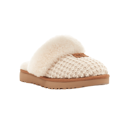 Cozy | Women | Knit/Sheepskin | Cream - Slipper - UGG