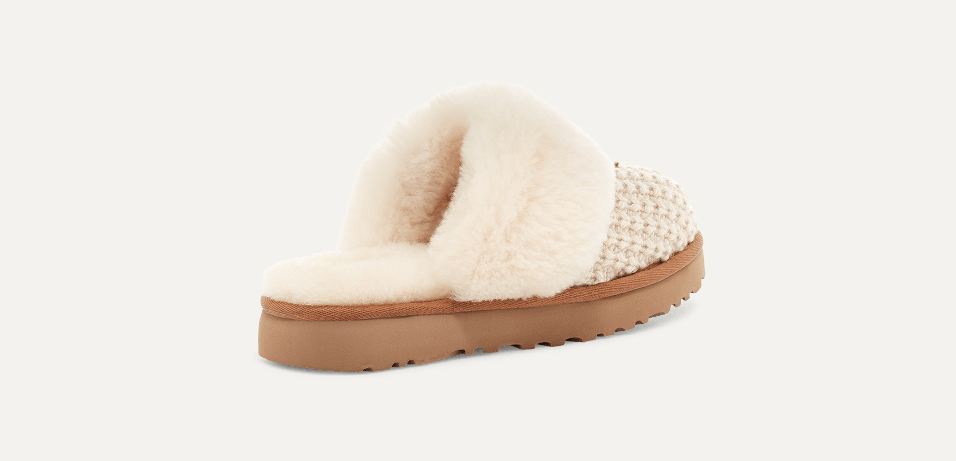 Cozy | Women | Knit/Sheepskin | Cream - Slipper - UGG