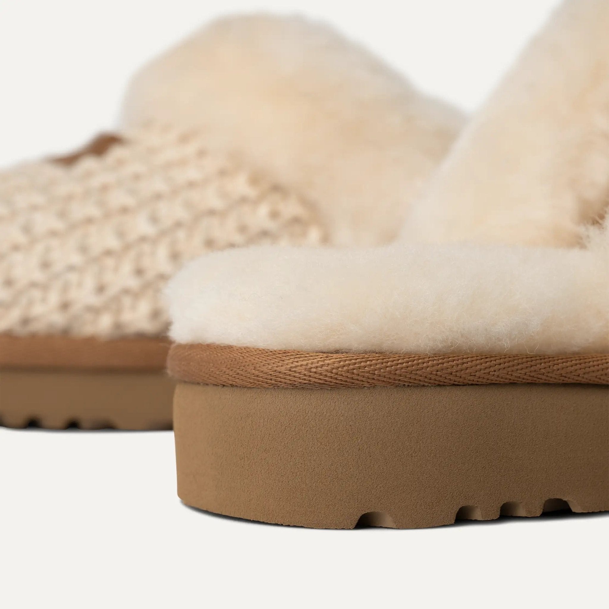 Cozy | Women | Knit/Sheepskin | Cream – Birkenstock Midtown