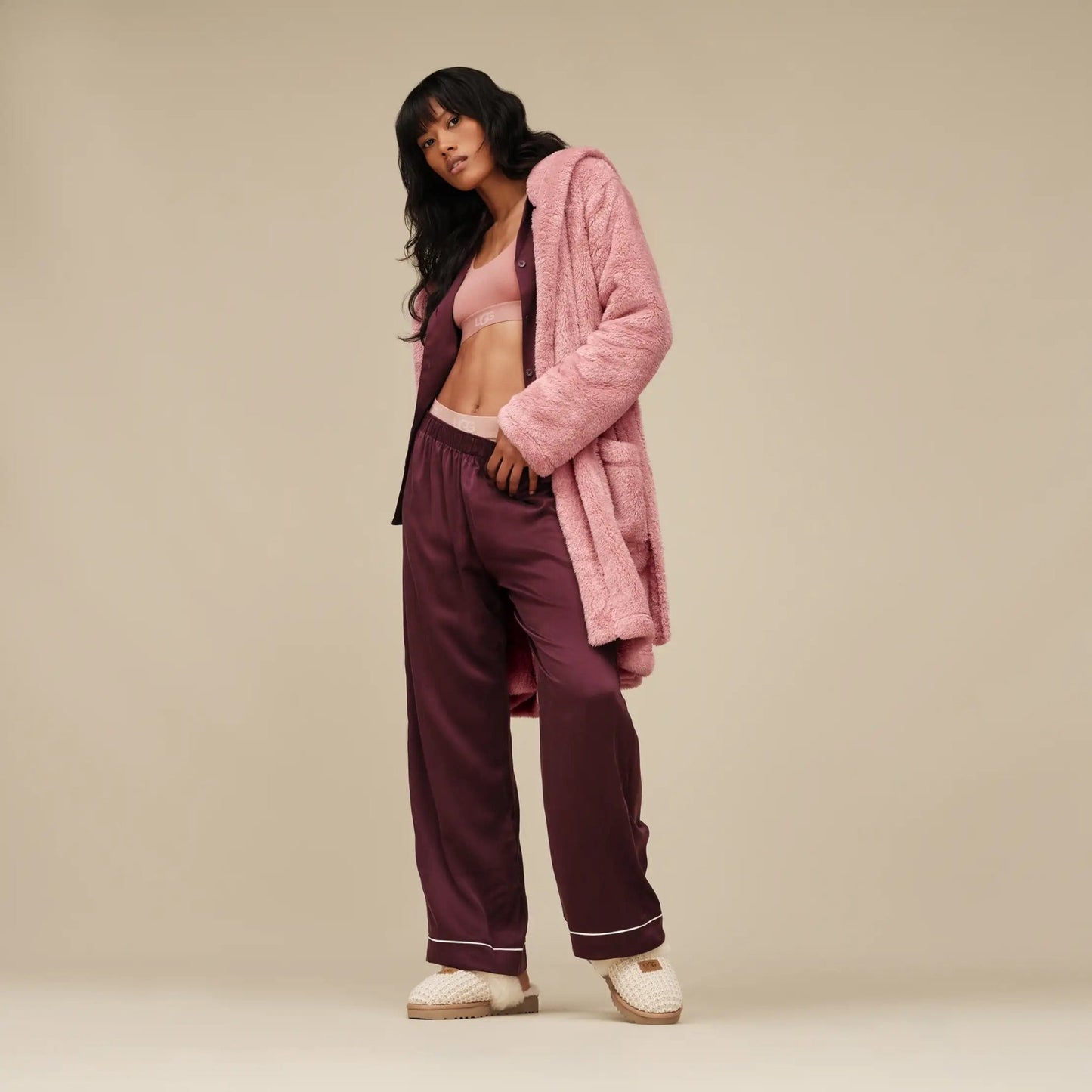 Cozy | Women | Knit/Sheepskin | Cream - Slipper - UGG