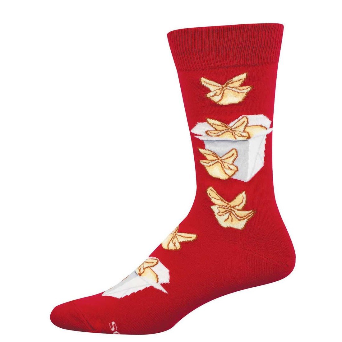 Crab Rangoon | Men | Red - socks - Socksmith