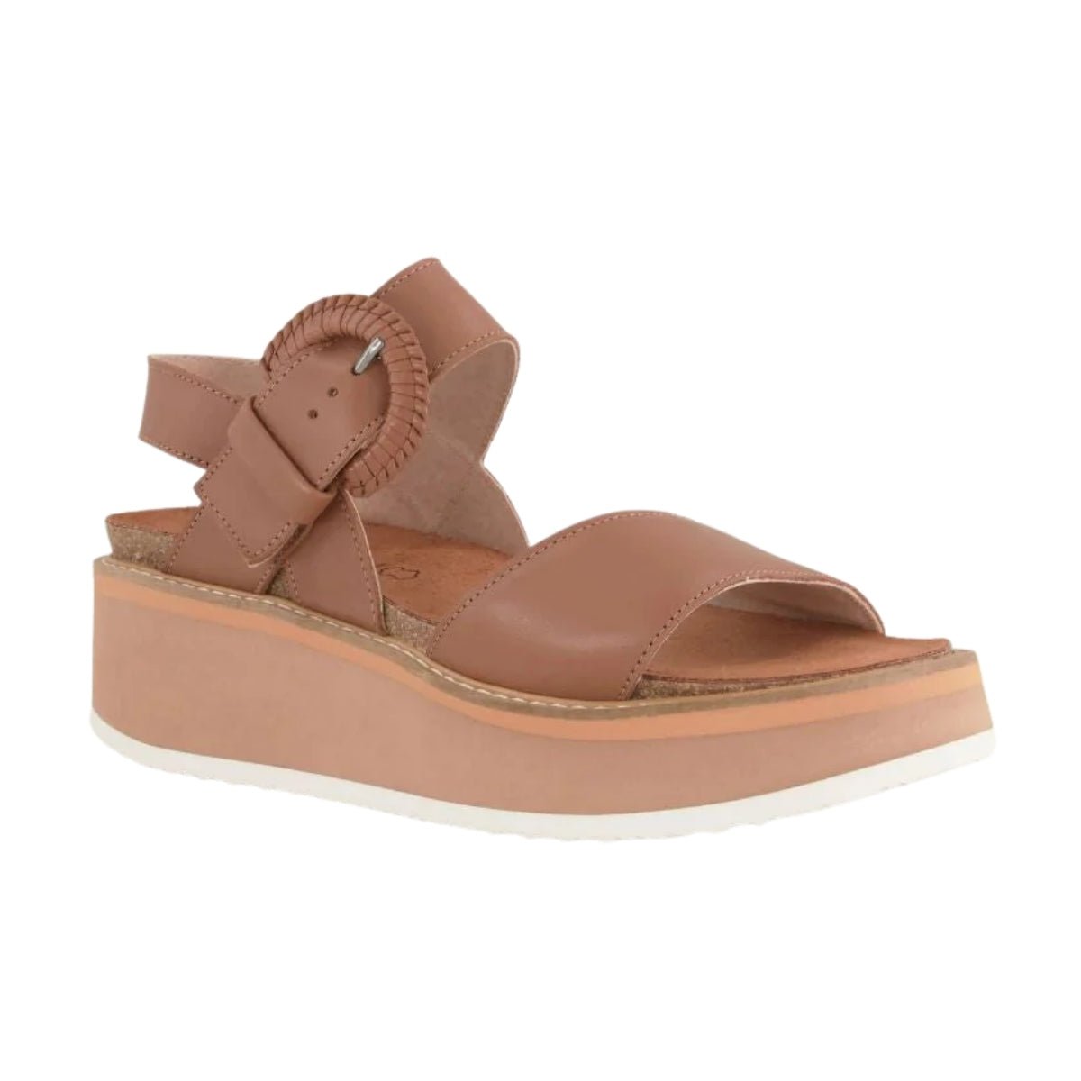 Crepe | Leather | Caramel/Camel - sandals - Naot