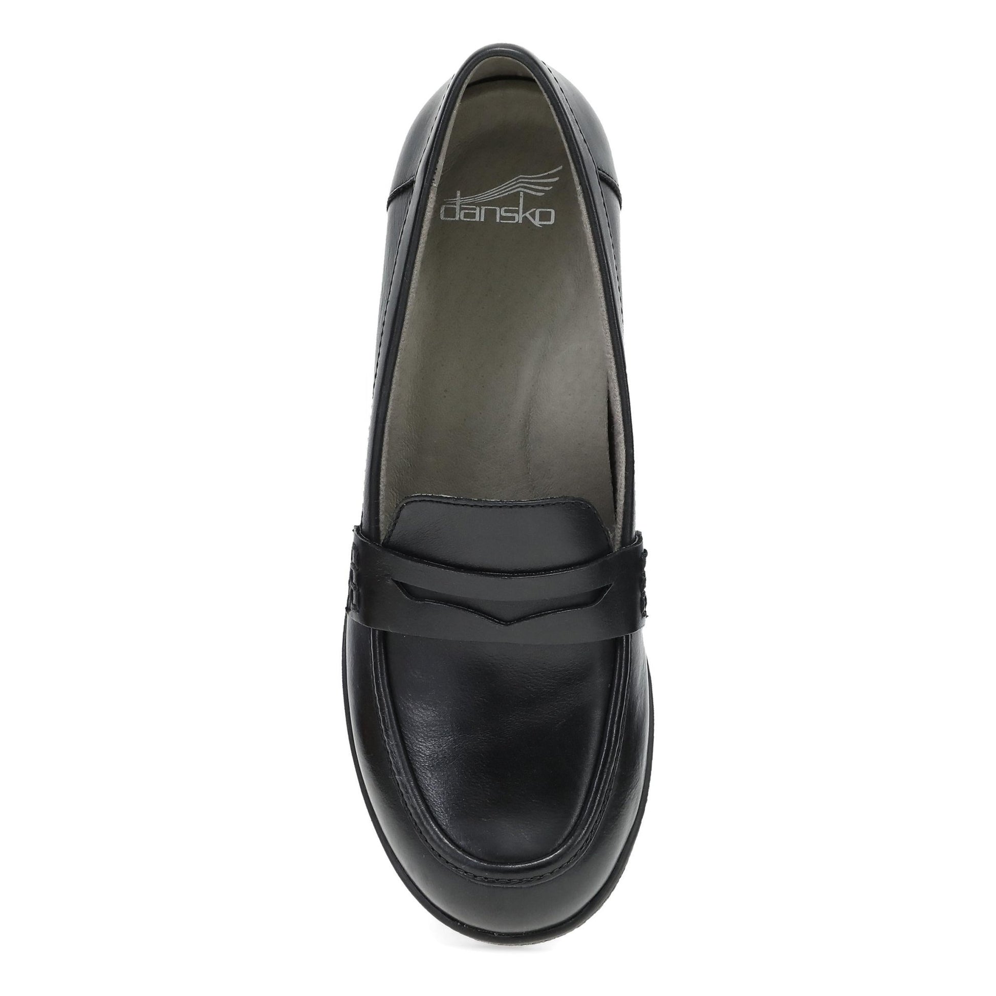 Danica | Waterproof | Burnished Leather | Black - shoe - Dansko