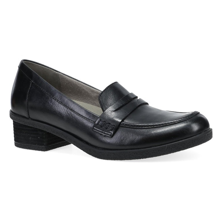 Danica | Waterproof | Burnished Leather | Black - shoe - Dansko