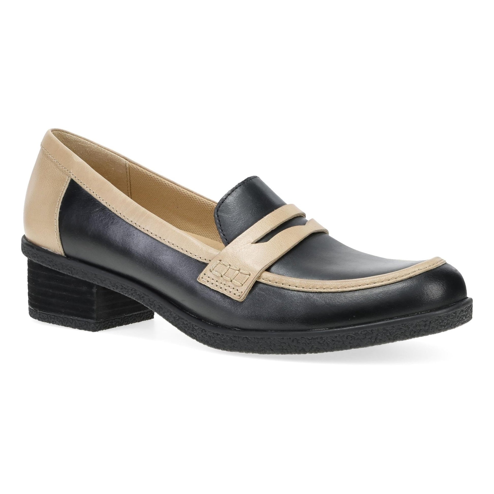 Danica | Waterproof | Burnished Leather | Black/Dune - shoe - Dansko
