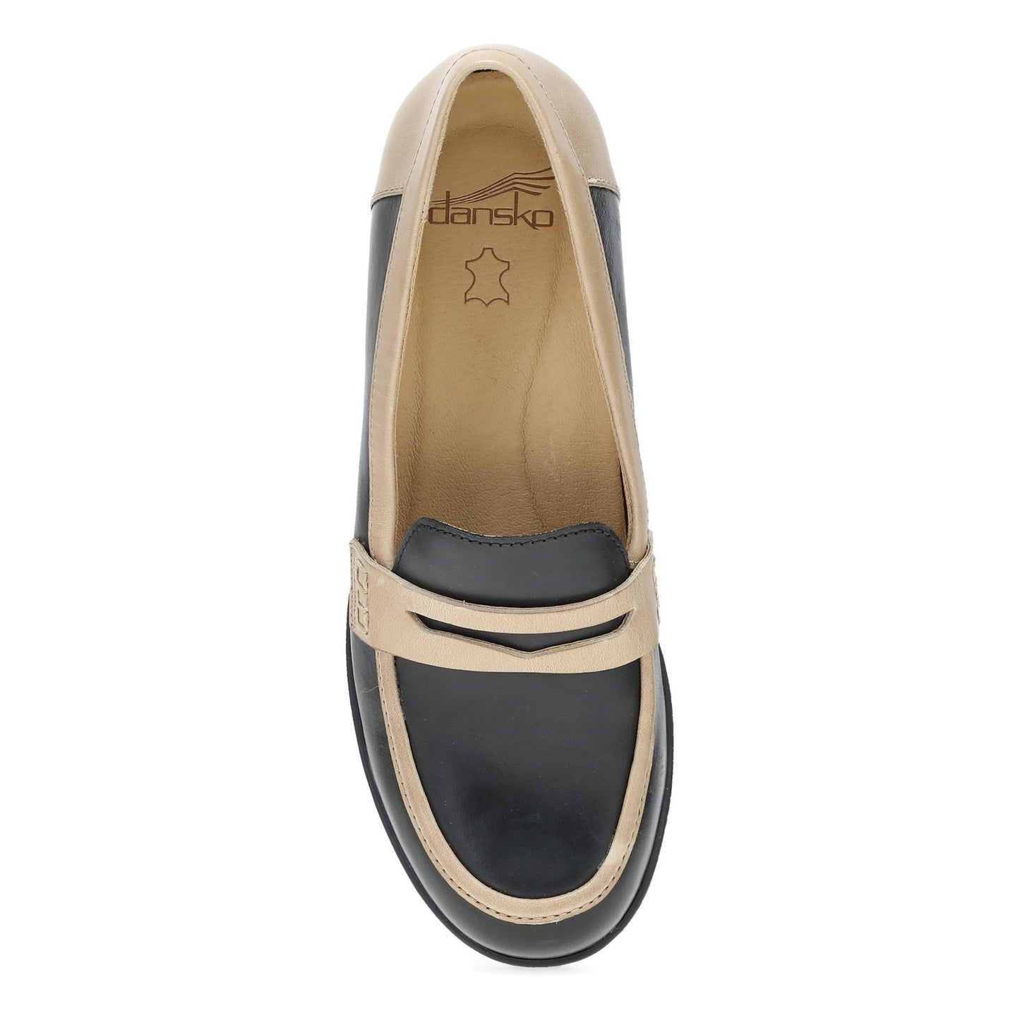 Danica | Waterproof | Burnished Leather | Black/Dune - shoe - Dansko