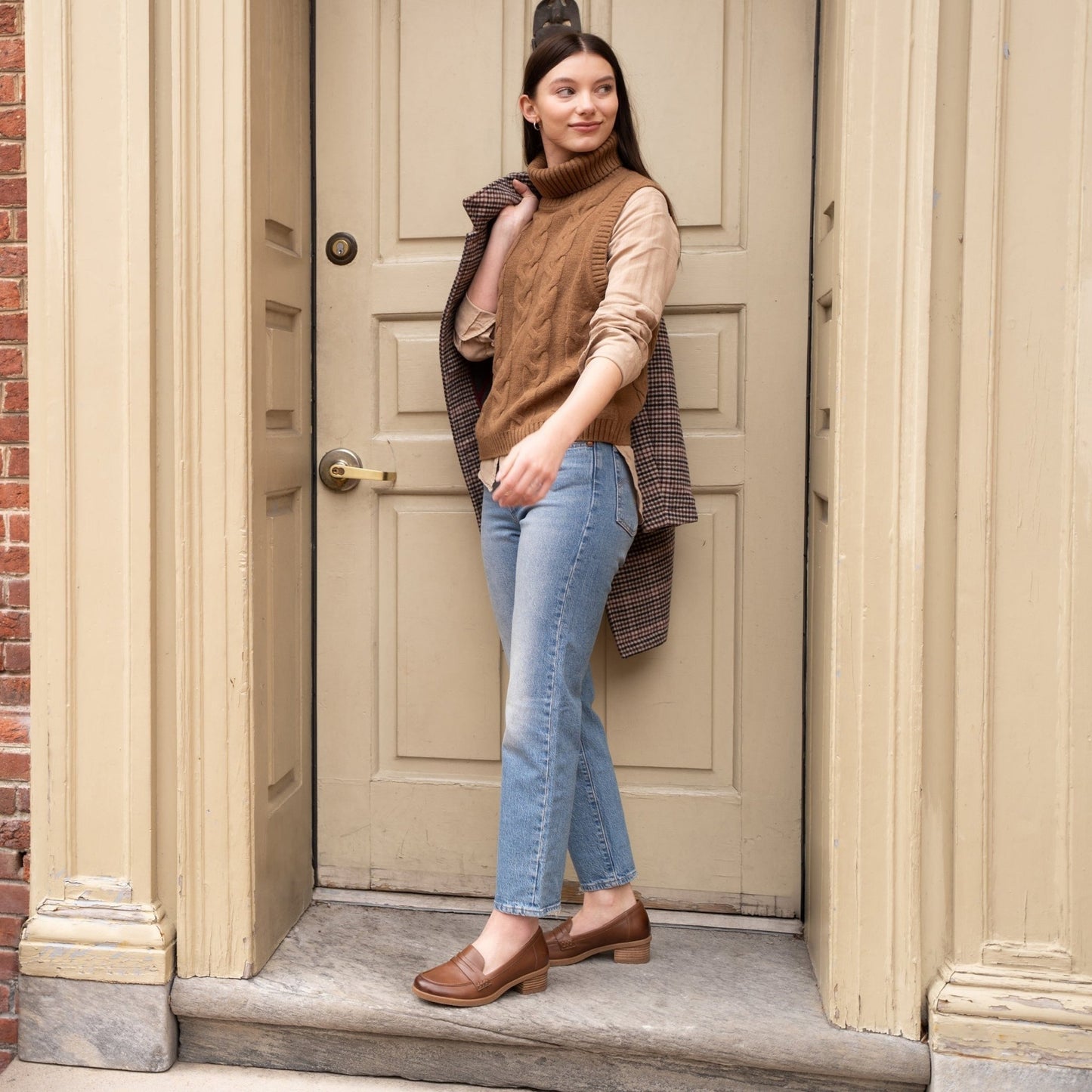 Danica | Waterproof | Burnished Leather | Tan - shoe - Dansko