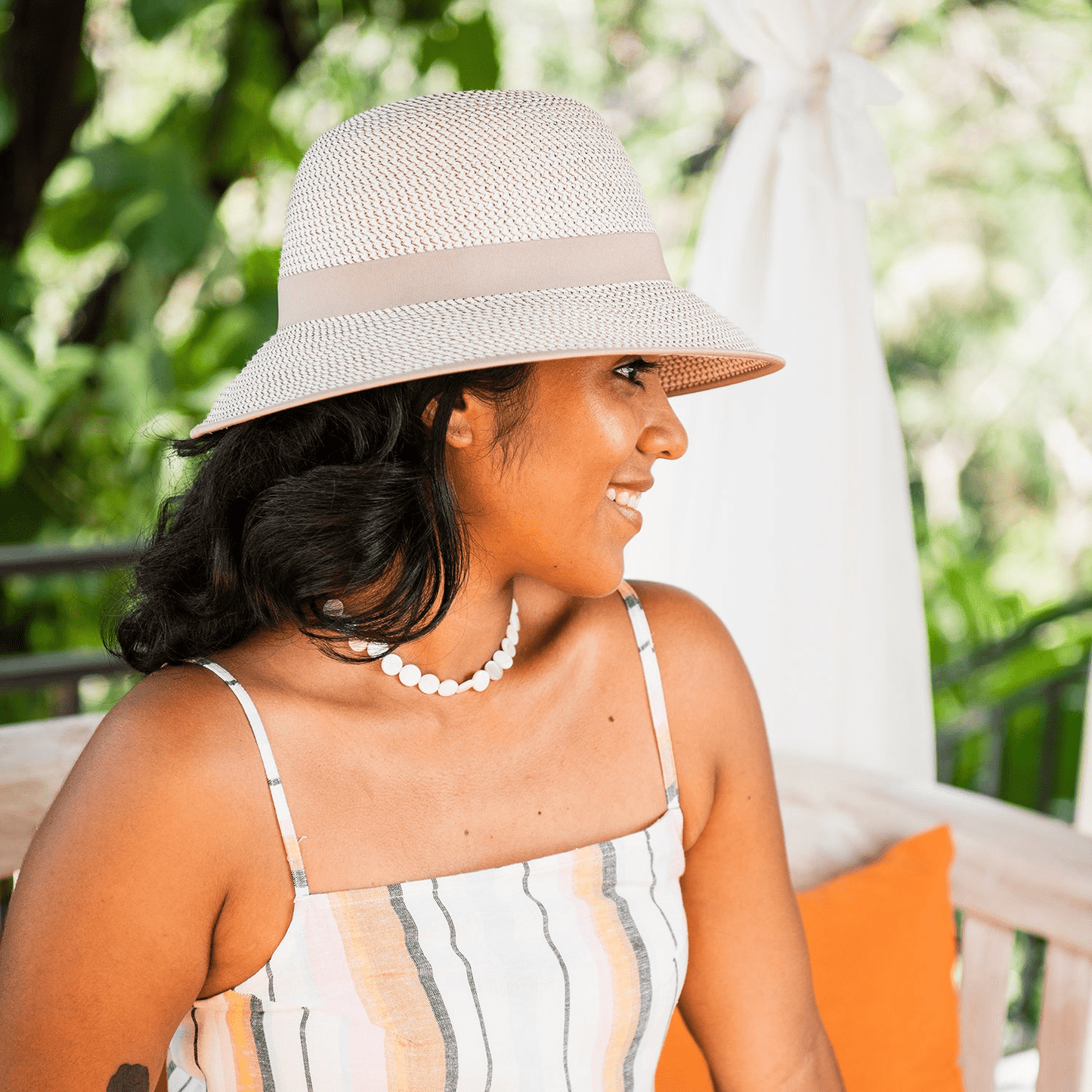 Darby | Women | Ivory/Taupe - Hat - Wallaroo