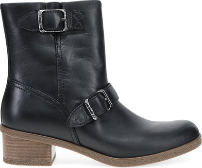 Delphine | Waterproof | Burnished | Black - Boot - Dansko
