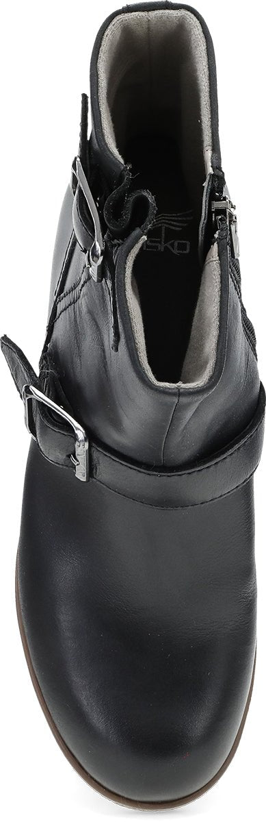 Delphine | Waterproof | Burnished | Black - Boot - Dansko