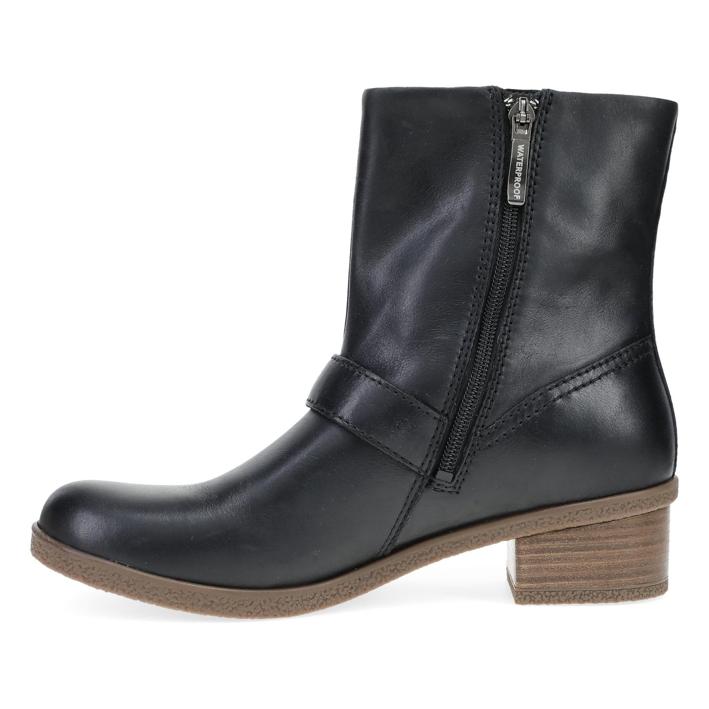 Delphine | Waterproof | Burnished Leather | Black - Boot - Dansko