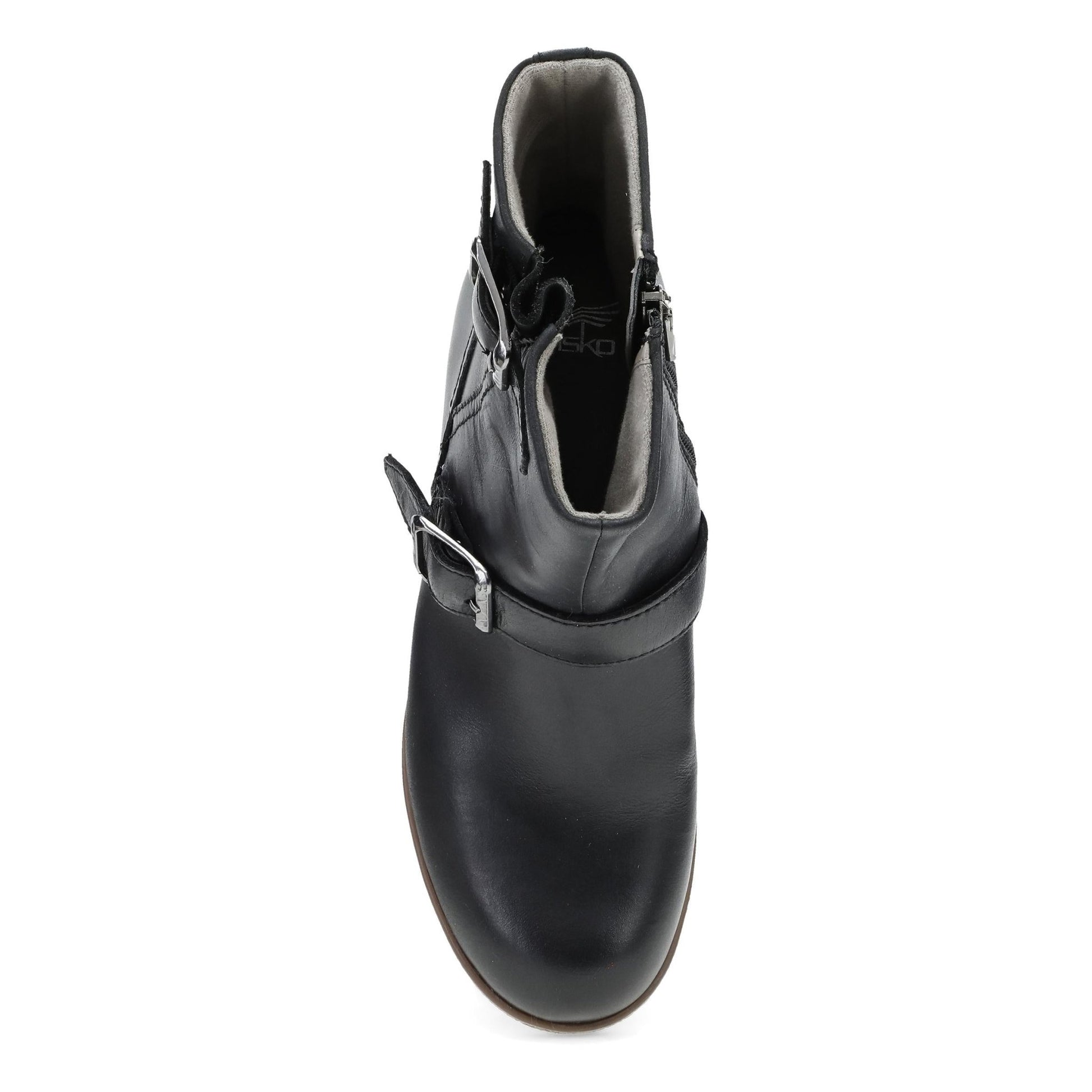 Delphine | Waterproof | Burnished Leather | Black - Boot - Dansko