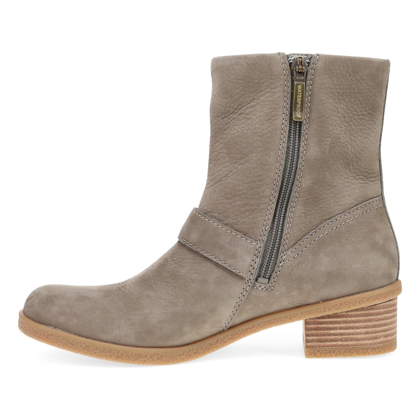 Delphine | Waterproof | Nubuck Leather | Stone - Boot - Dansko