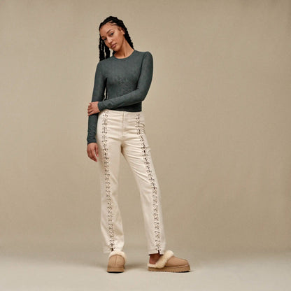 Disquette | Women | Suede/Sheepskin | Chestnut - Slipper - UGG