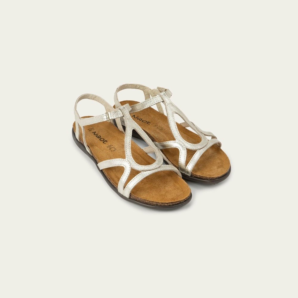 Dorith | Leather | Radiant Gold - sandals - Naot