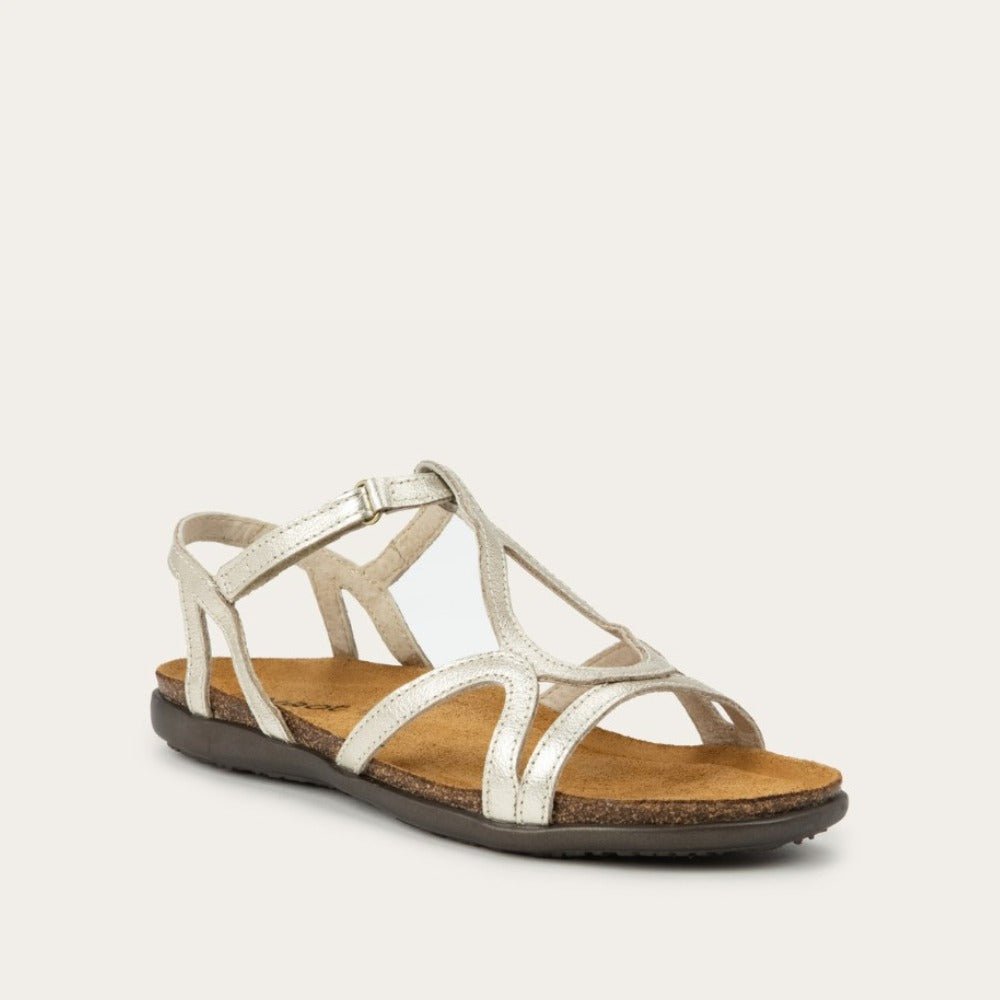Dorith | Leather | Radiant Gold - sandals - Naot