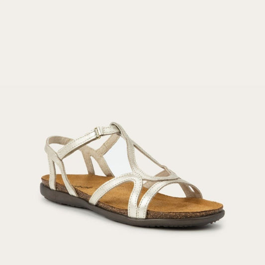 Dorith | Leather | Radiant Gold - sandals - Naot