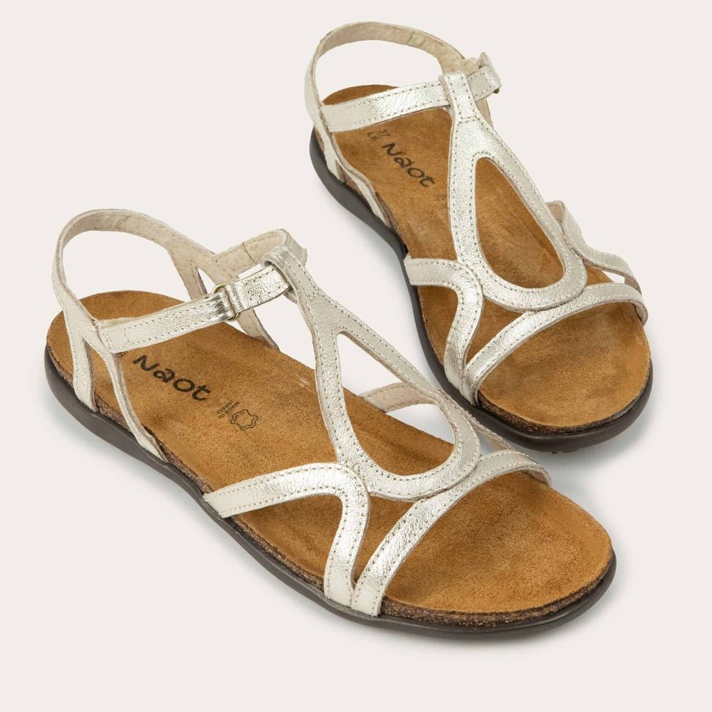 Dorith | Leather | Radiant Gold - sandals - Naot