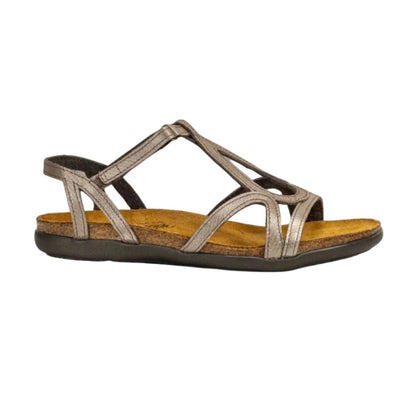 Dorith | Leather | Silver Threads - sandals - Naot