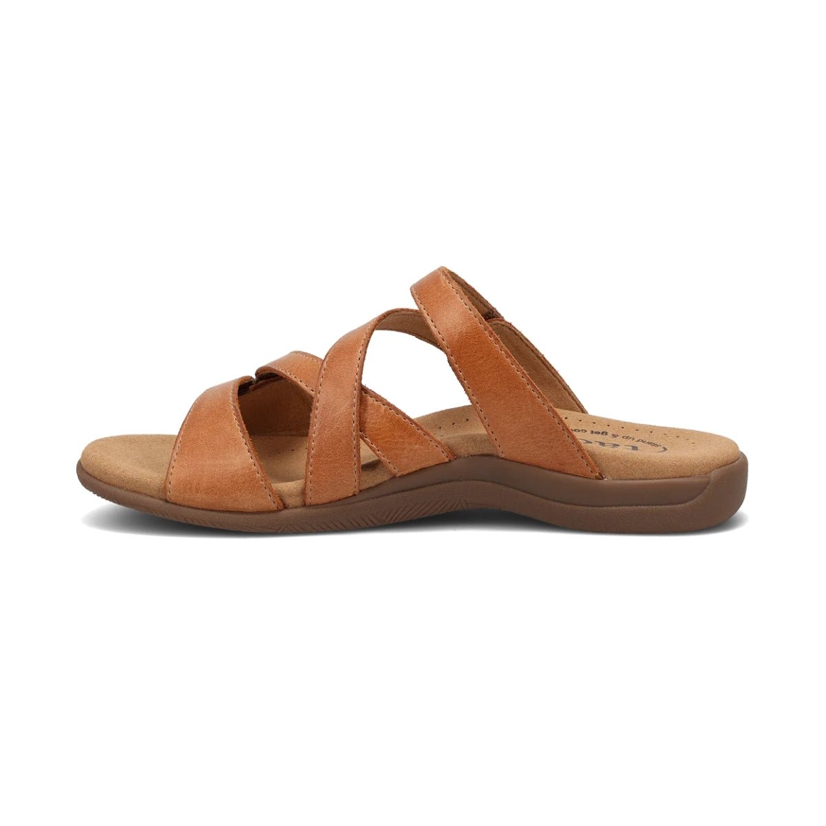 Double U | Leather | Caramel - sandals - Taos