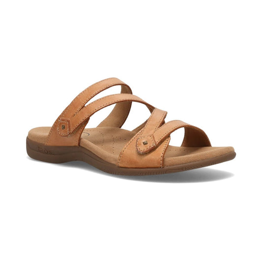 Double U | Leather | Caramel - sandals - Taos