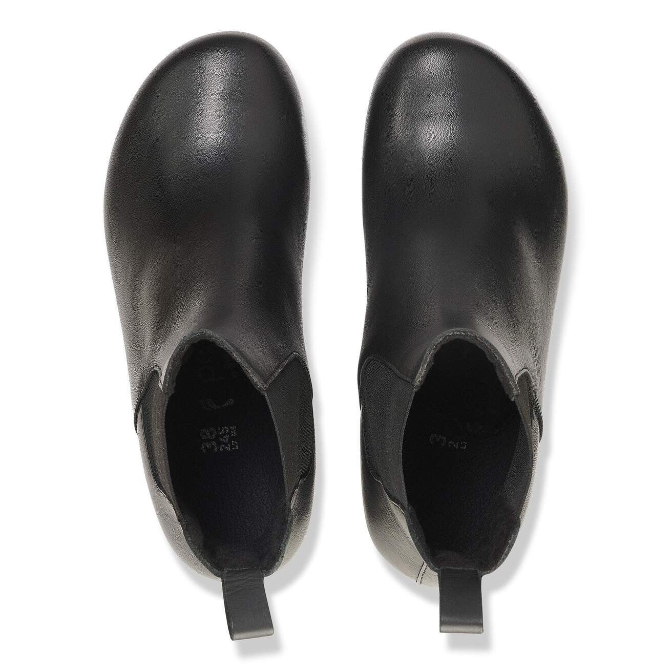 Ebba Slip On | Leather | Black/Black - Boot - Birkenstock