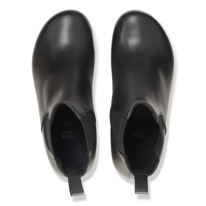 Ebba Slip On | Leather | Black/Black - Boot - Birkenstock