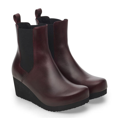 Ebba Slip On | Leather | Zinfandel - Boot - Birkenstock
