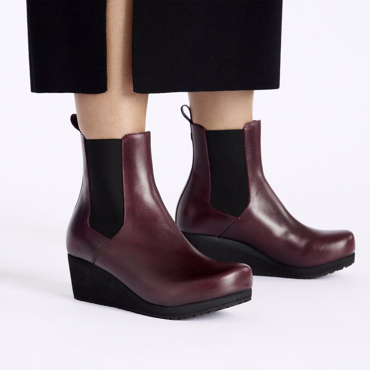 Ebba Slip On | Leather | Zinfandel - Boot - Birkenstock