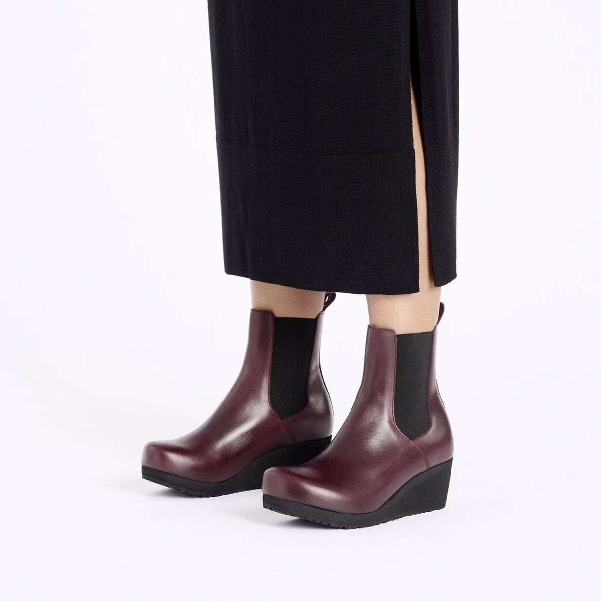 Ebba Slip On | Leather | Zinfandel - Boot - Birkenstock