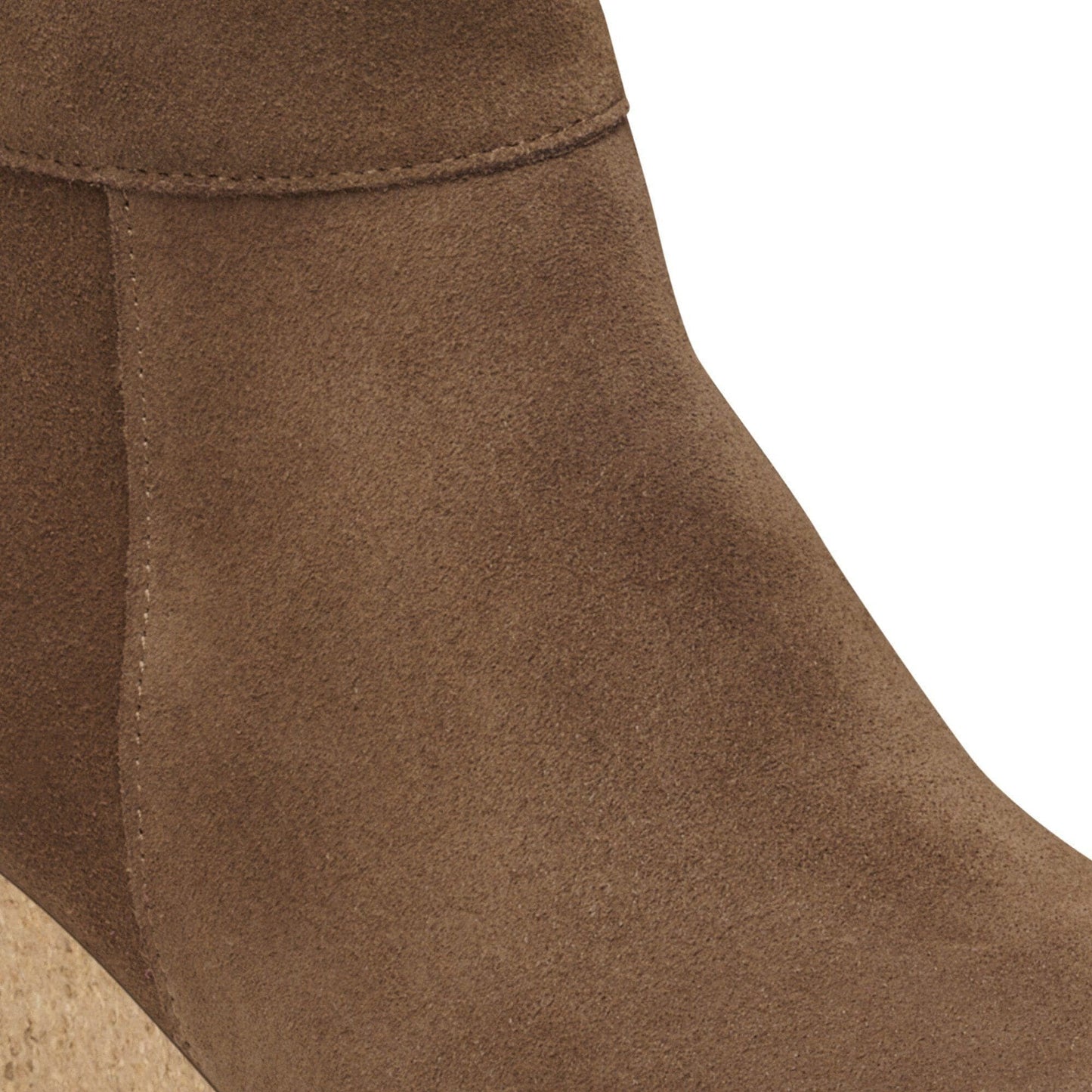 Ebba | Suede | Dark Tea - Wedge - Birkenstock