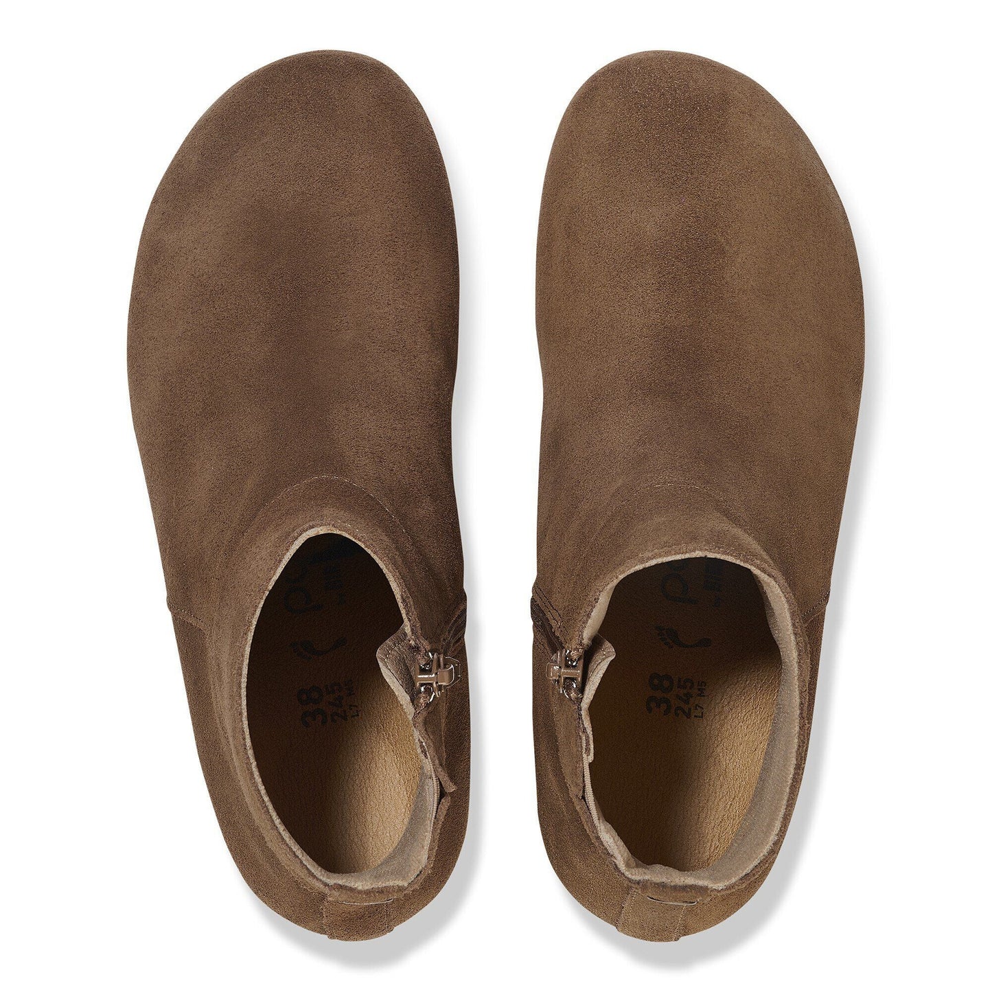 Ebba | Suede | Dark Tea - Wedge - Birkenstock