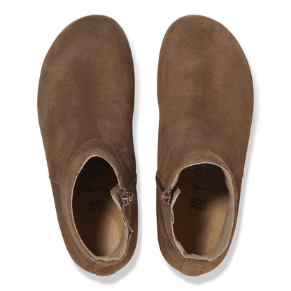 Ebba | Suede | Dark Tea - Wedge - Birkenstock