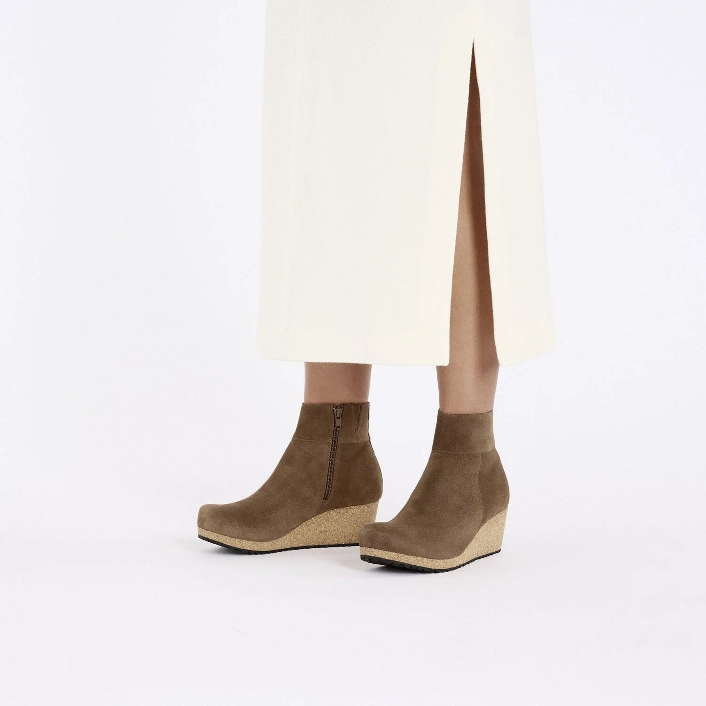 Ebba | Suede | Dark Tea - Boot - Birkenstock