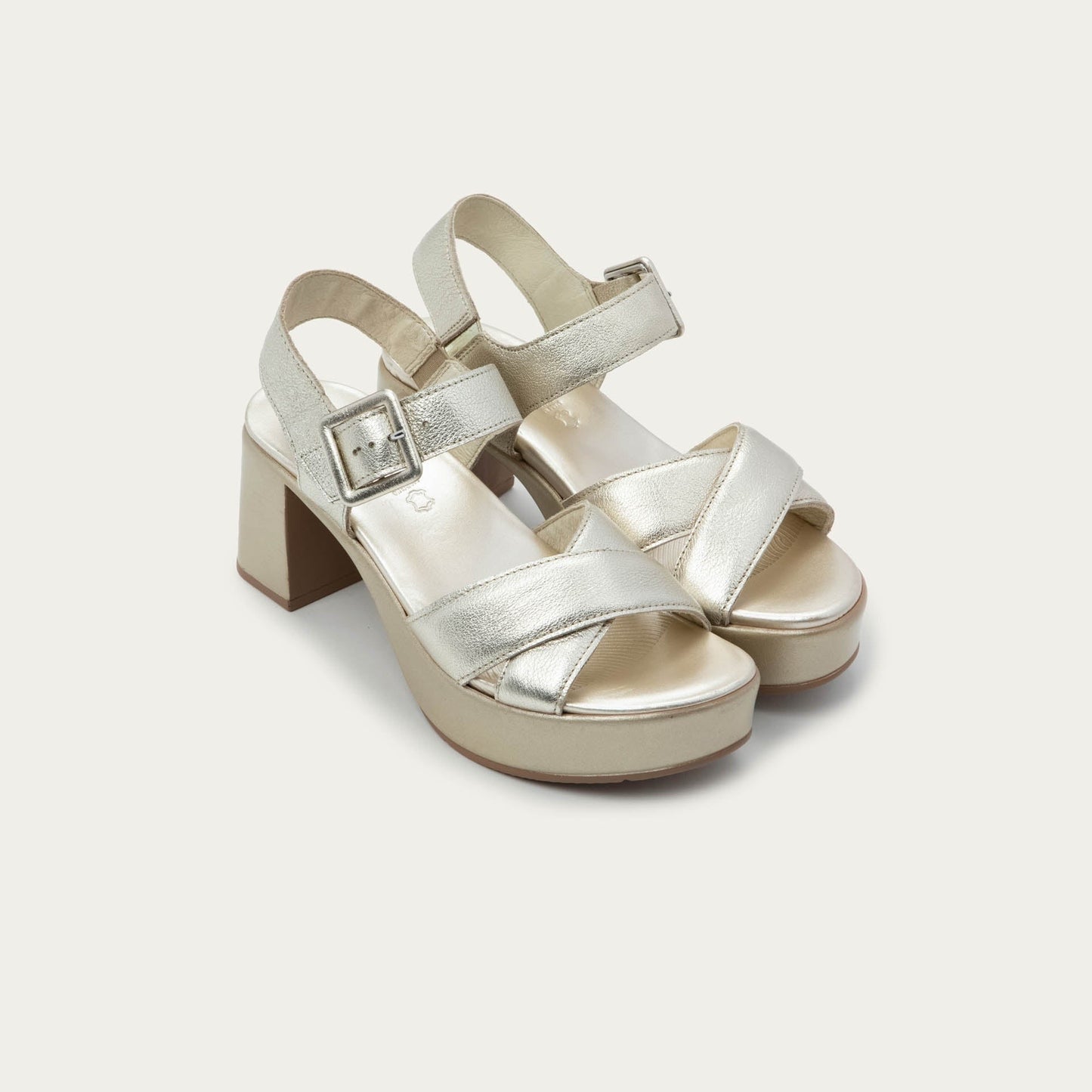 Elite | Leather | Radiant Gold - Sandals - Naot