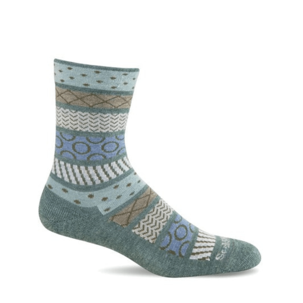 Fairisle Pop | Women | Juniper - Socks - Sockwell