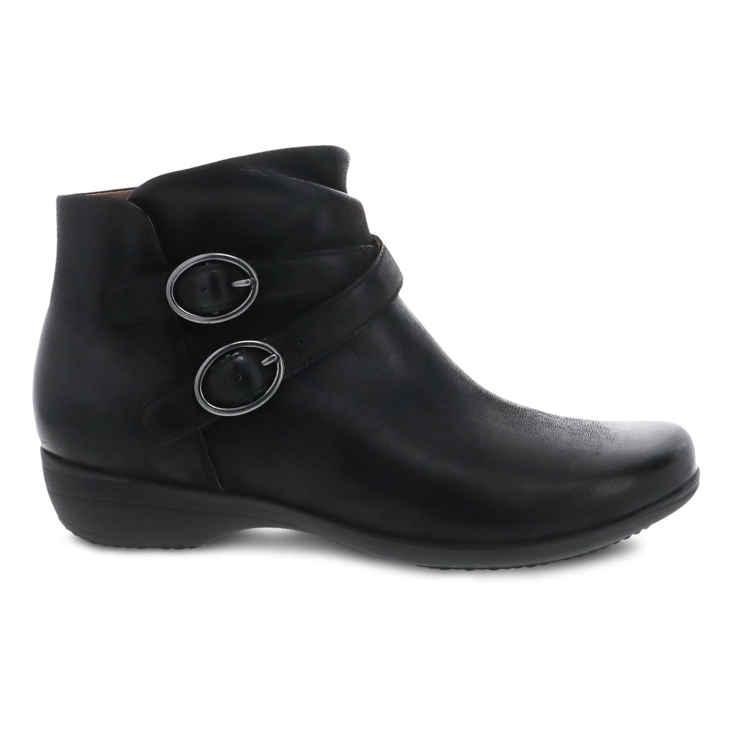 Faithe | Burnished Nubuck | Black - Boot - Dansko