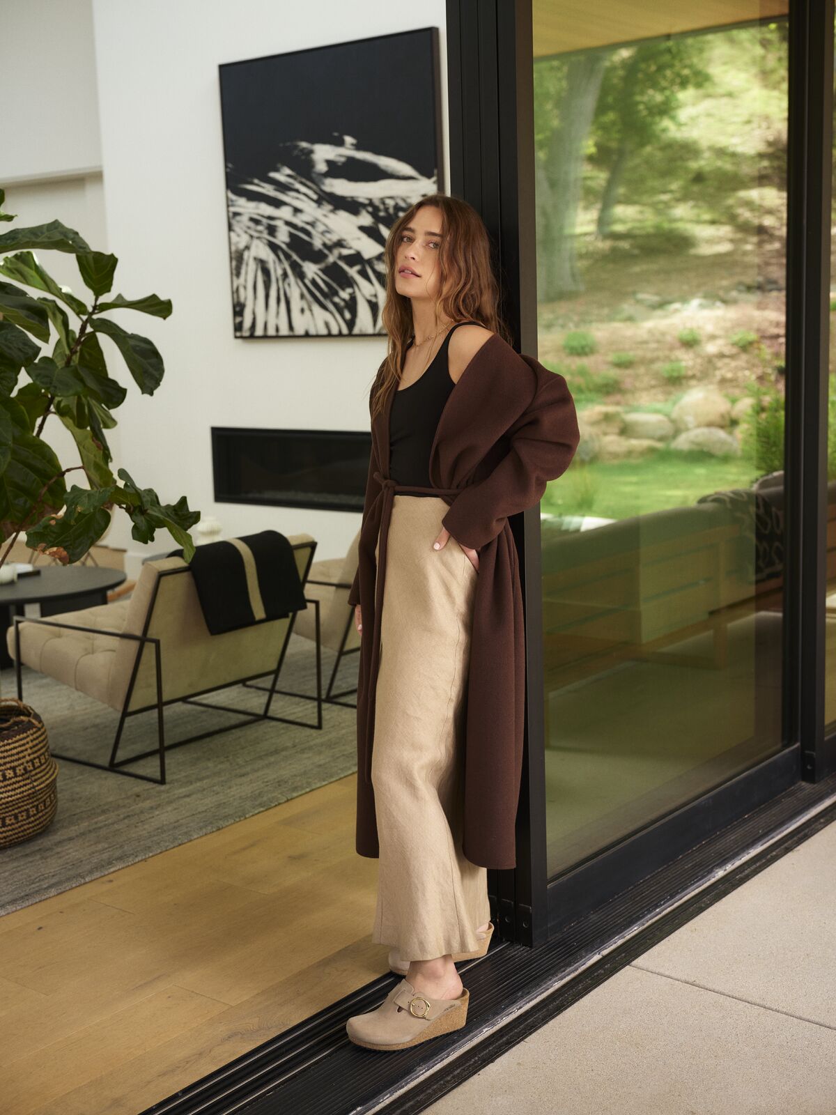 Fanny Ring Buckle | Suede | Warm Sand - Wedge - Birkenstock